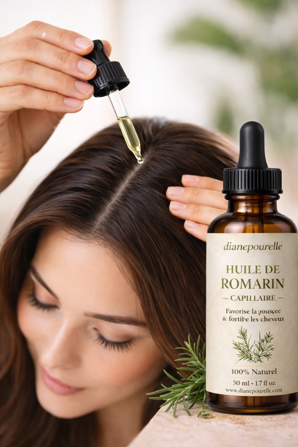 HUILE DE ROMARIN CAPILLAIRE 100%NATUREL