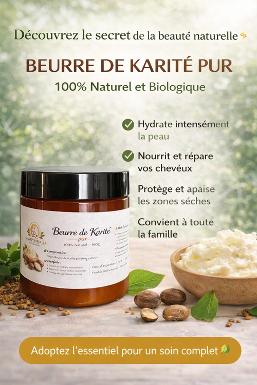 Beurre de karité brut