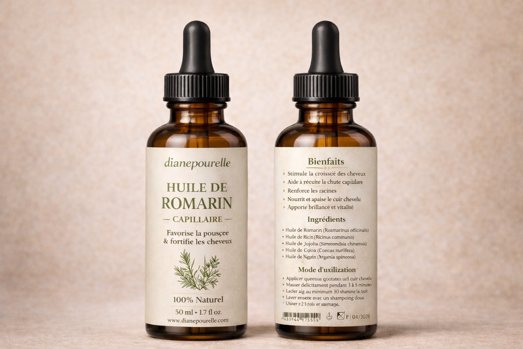 HUILE DE ROMARIN CAPILLAIRE 100%NATUREL