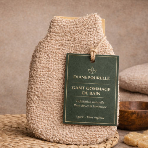 Gant gommage bain exfoliant