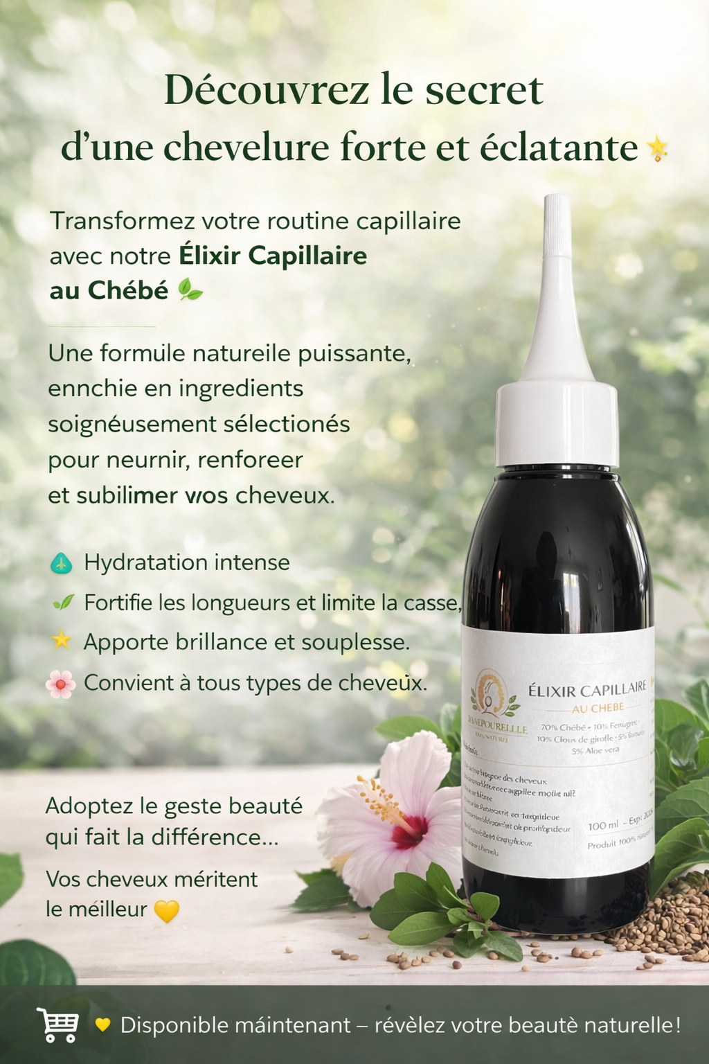 Huile de chebé